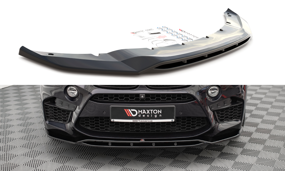 MAXTON DESIGN FRONT SPLITTER V.2 BMW X5 M F85 / X6 M F86