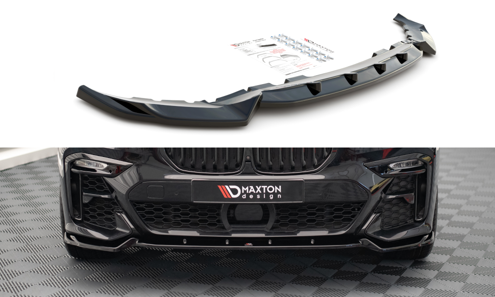 MAXTON DESIGN FRONT SPLITTER V.2 BMW X7 M G07