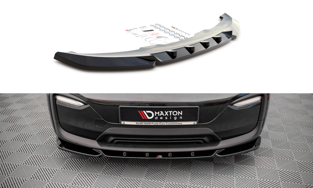 MAXTON DESIGN FRONT SPLITTER V.2 BMW I3 MK1 FACELIFT