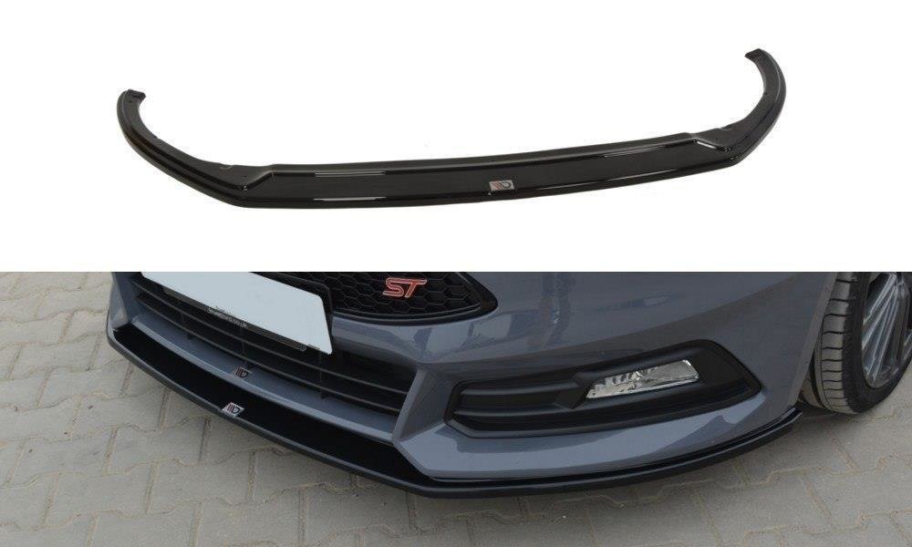 MAXTON DESIGN FRONT SPLITTER V.2 FORD FOCUS ST MK3 FL