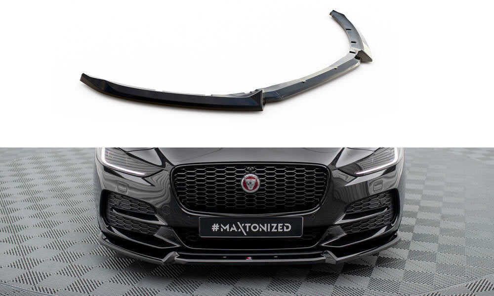 MAXTON DESIGN FRONT SPLITTER V.2 JAGUAR XE X760 FACELIFT