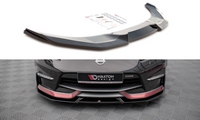 Load image into Gallery viewer, MAXTON DESIGN FRONT SPLITTER V.2 NISSAN 370Z NISMO FACELIFT