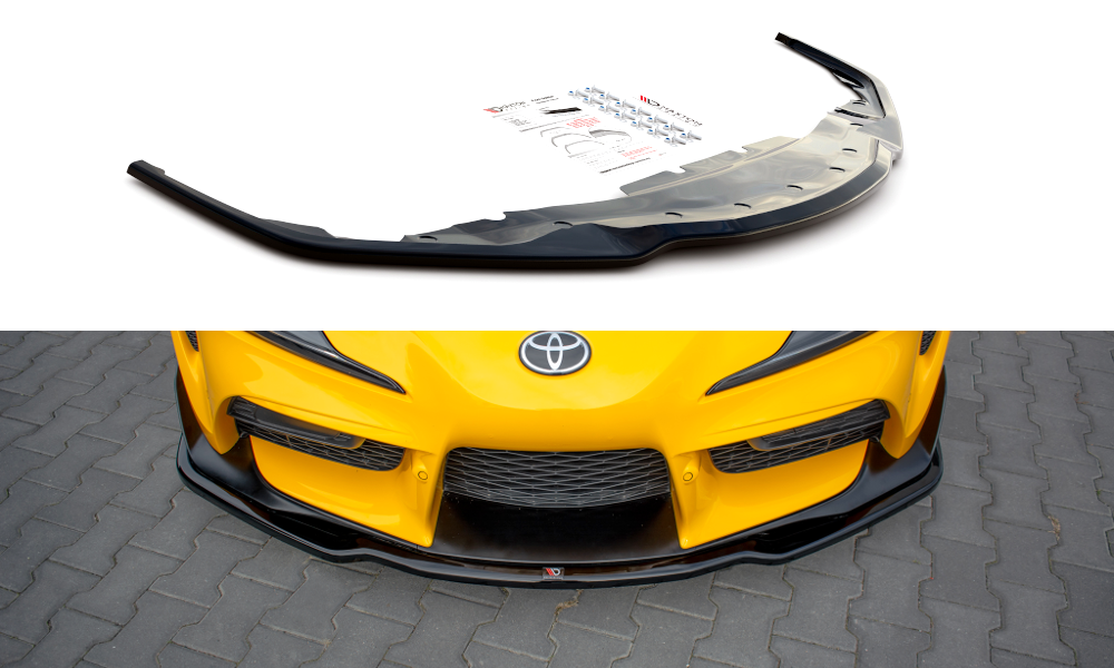 MAXTON DESIGN FRONT SPLITTER V.2 TOYOTA SUPRA MK5