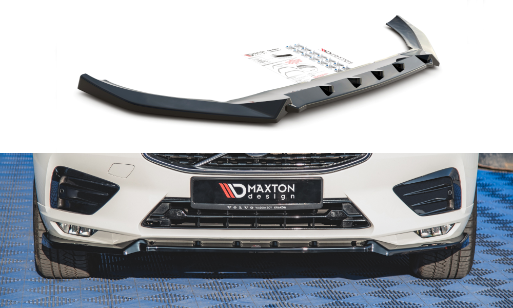 MAXTON DESIGN FRONT SPLITTER V.2 VOLVO XC60 MK2 R-DESIGN