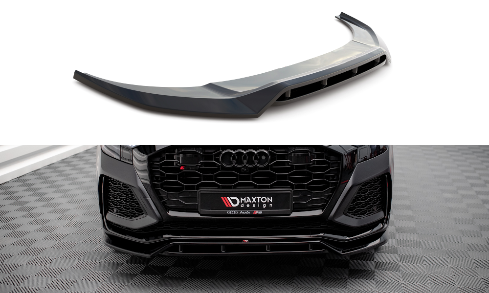 MAXTON DESIGN FRONT SPLITTER V.3 AUDI RSQ8 MK1