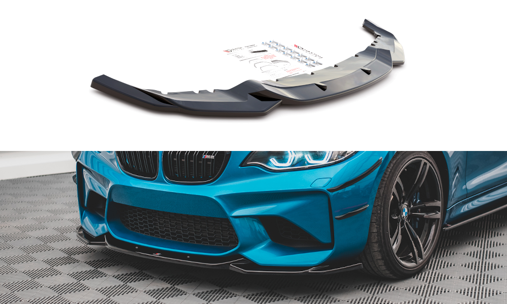 MAXTON DESIGN FRONT SPLITTER V.3 BMW M2 F87