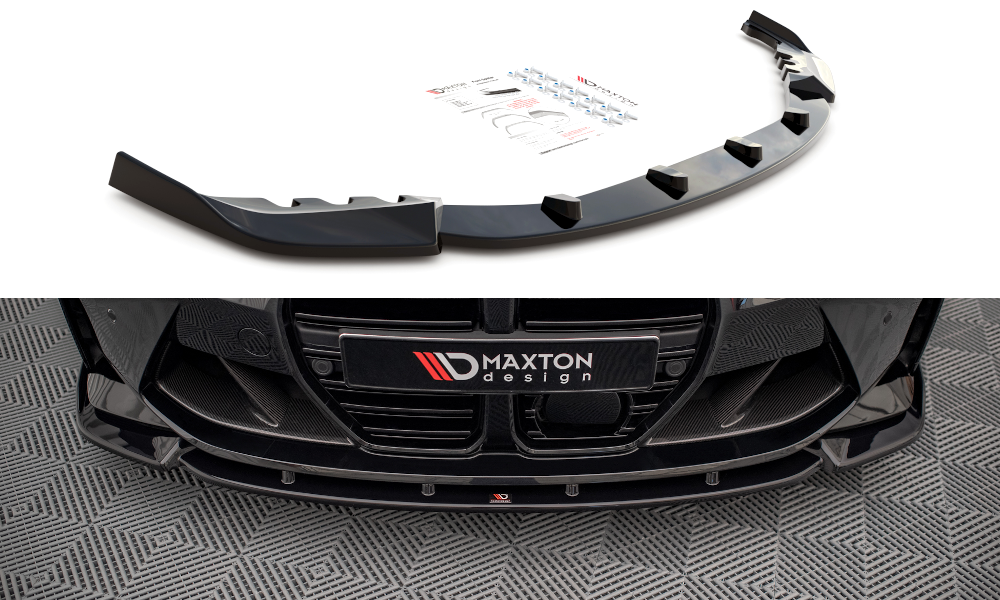 MAXTON DESIGN FRONT SPLITTER V.3 BMW M4 G82 / M3 G80