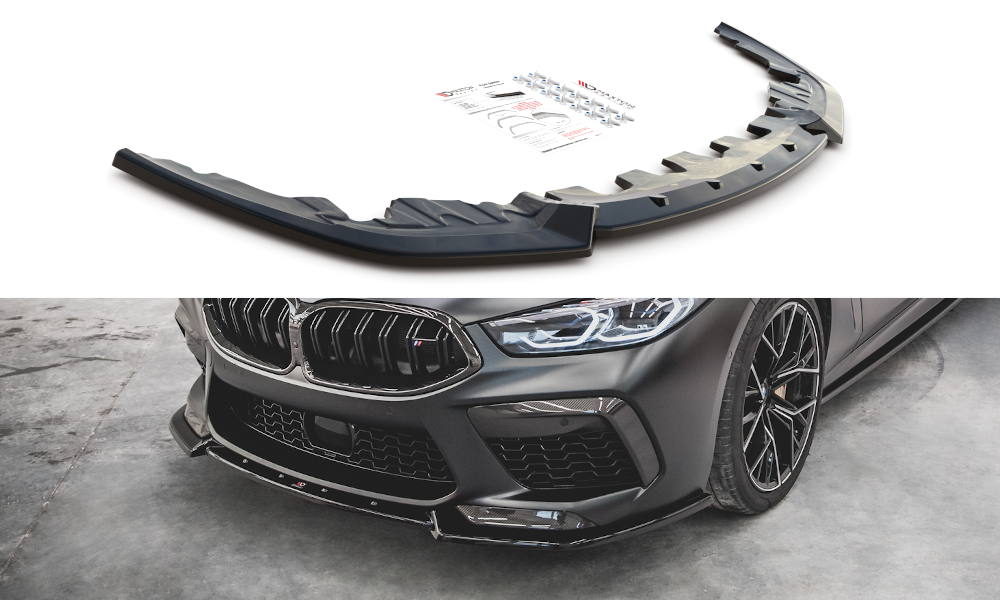 MAXTON DESIGN FRONT SPLITTER V.3 BMW M8 GRAN COUPE F93 / COUPE F92