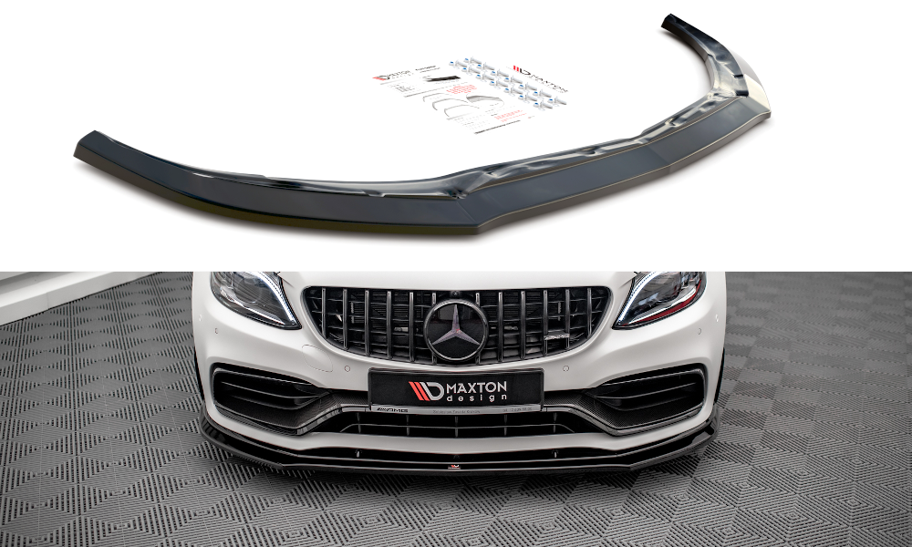 MAXTON DESIGN Front Splitter V.3 Mercedes-AMG C63 AMG Aero Pack C205 Facelift