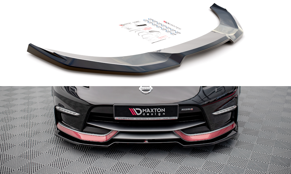 MAXTON DESIGN FRONT SPLITTER V.3 NISSAN 370Z NISMO FACELIFT