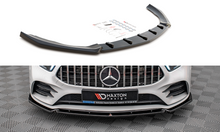 Load image into Gallery viewer, MAXTON DESIGN FRONT SPLITTER V.4 MERCEDES A35 AMG / AMG-LINE W177