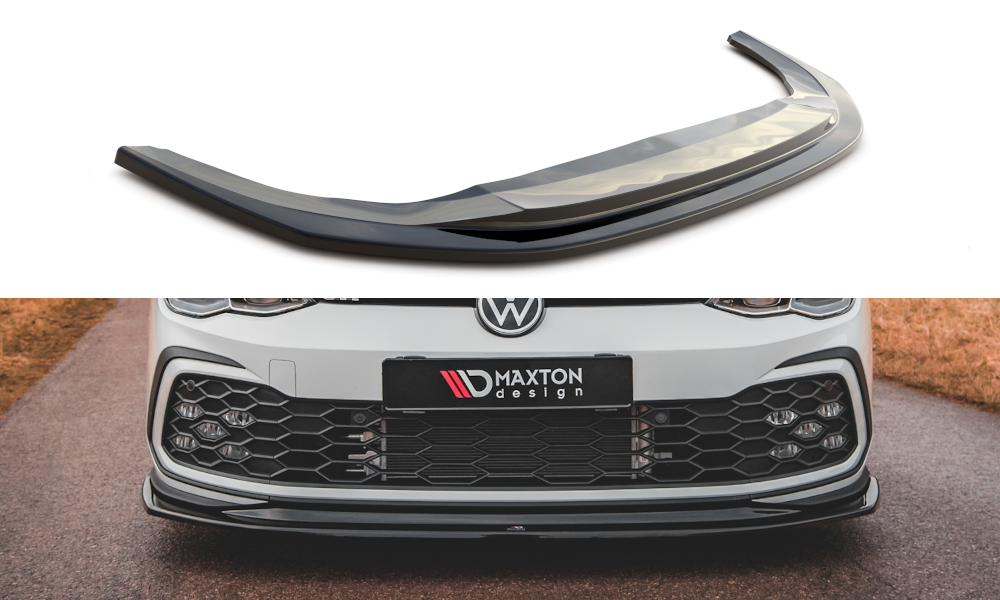 MAXTON DESIGN FRONT SPLITTER V.5 VOLKSWAGEN GOLF 8 GTI / R-LINE