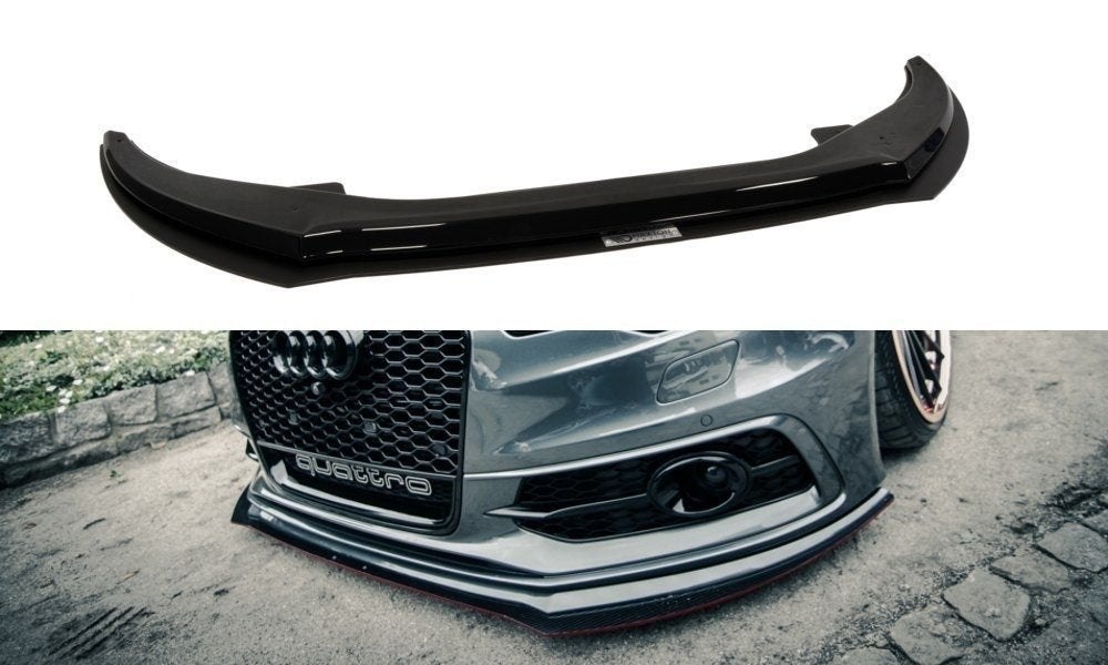 MAXTON DESIGN HYBRID FRONT SPLITTER AUDI S6 / A6 S-LINE C7