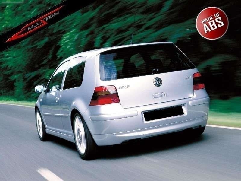 MAXTON DESIGN REAR BUMPER EXTENSION VW GOLF 4 25'TH ANNIVERSARY LOOK (WITHOUT EXHAUST HOLE)