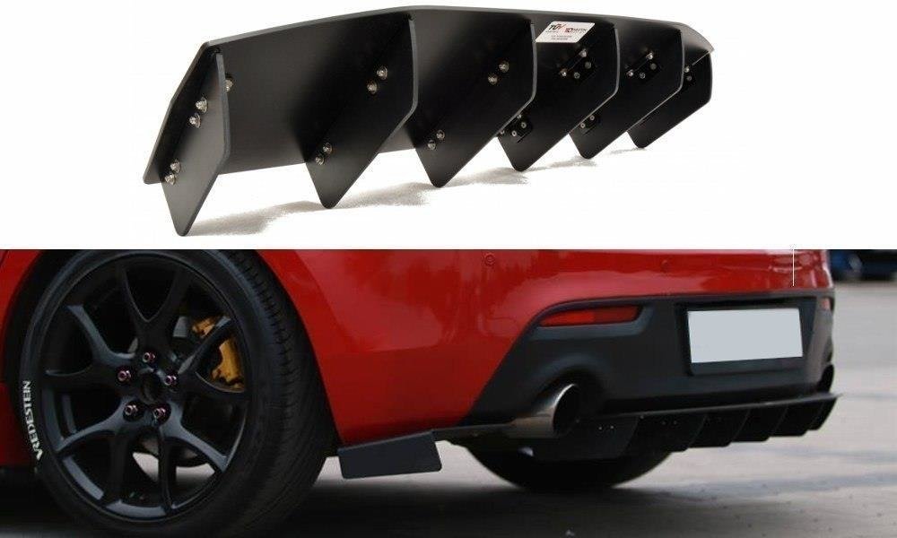 MAXTON DESIGN REAR DIFFUSER MAZDA 3 MK2 MPS