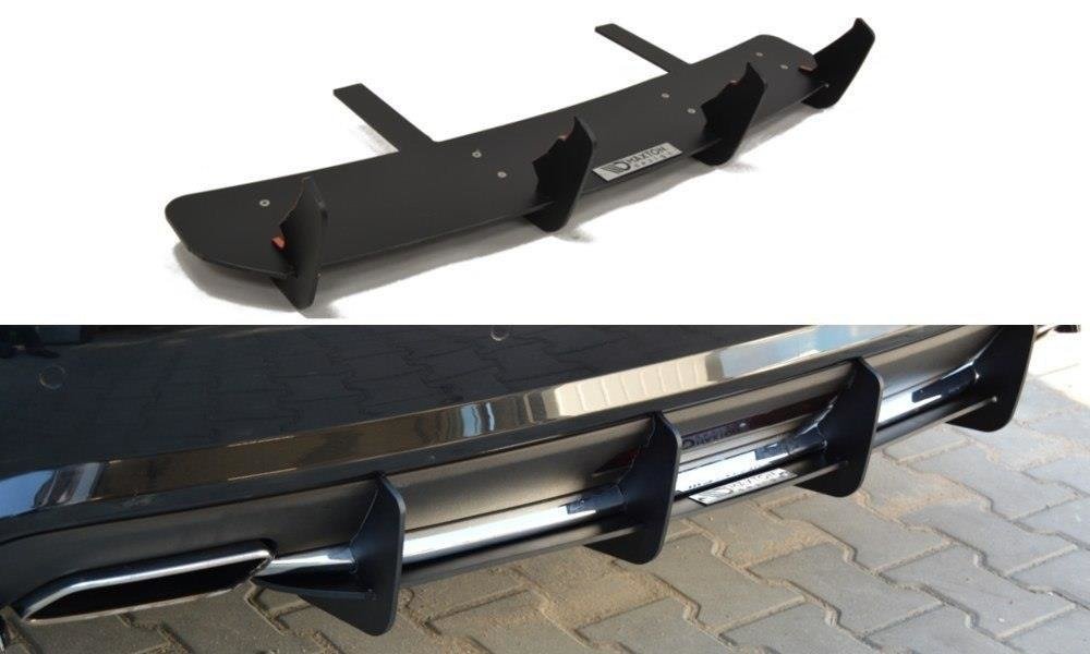 MAXTON DESIGN REAR DIFFUSER MERCEDES CLS C218 AMG LINE