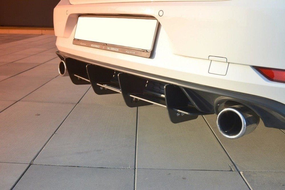 MAXTON DESIGN REAR DIFFUSER VW GOLF MK7 GTI FACELIFT