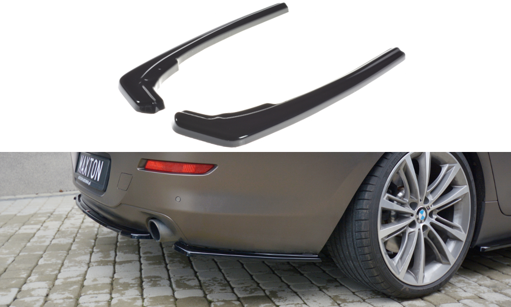 MAXTON DESIGN REAR SIDE SPLITTERS BMW 6 GRAN COUPÉ