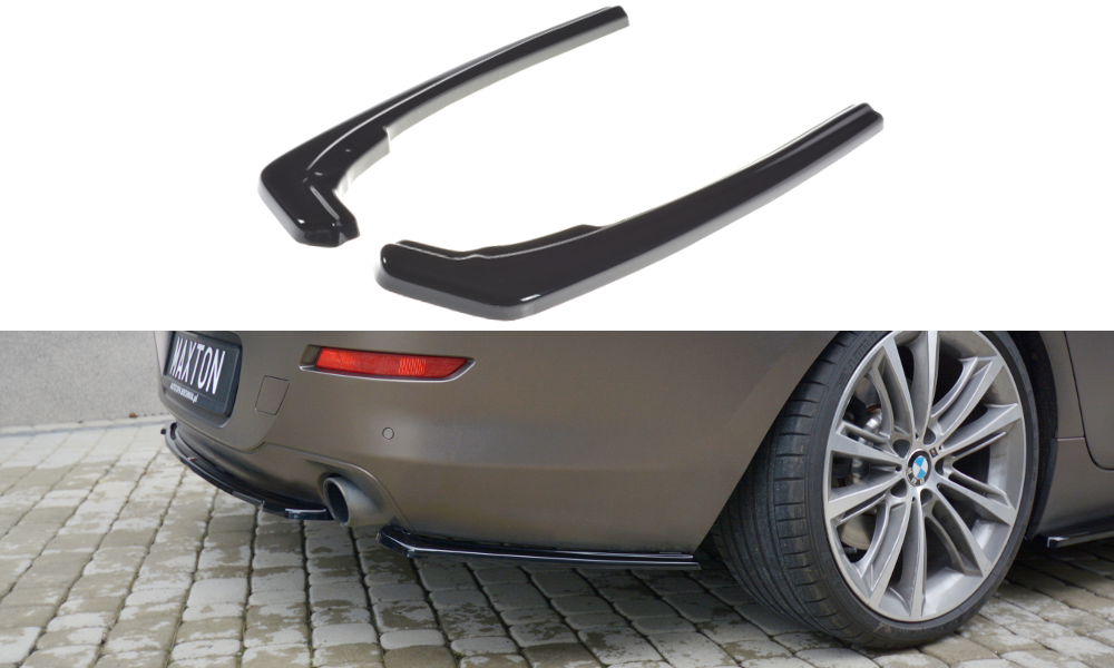 MAXTON DESIGN REAR SIDE SPLITTERS BMW 6 GRAN COUPÃ‰