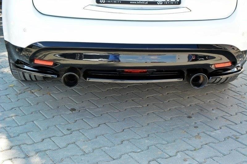 MAXTON DESIGN REAR SIDE SPLITTERS INFINITI QX70