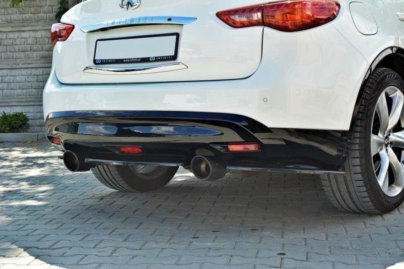 MAXTON DESIGN REAR SIDE SPLITTERS INFINITI QX70