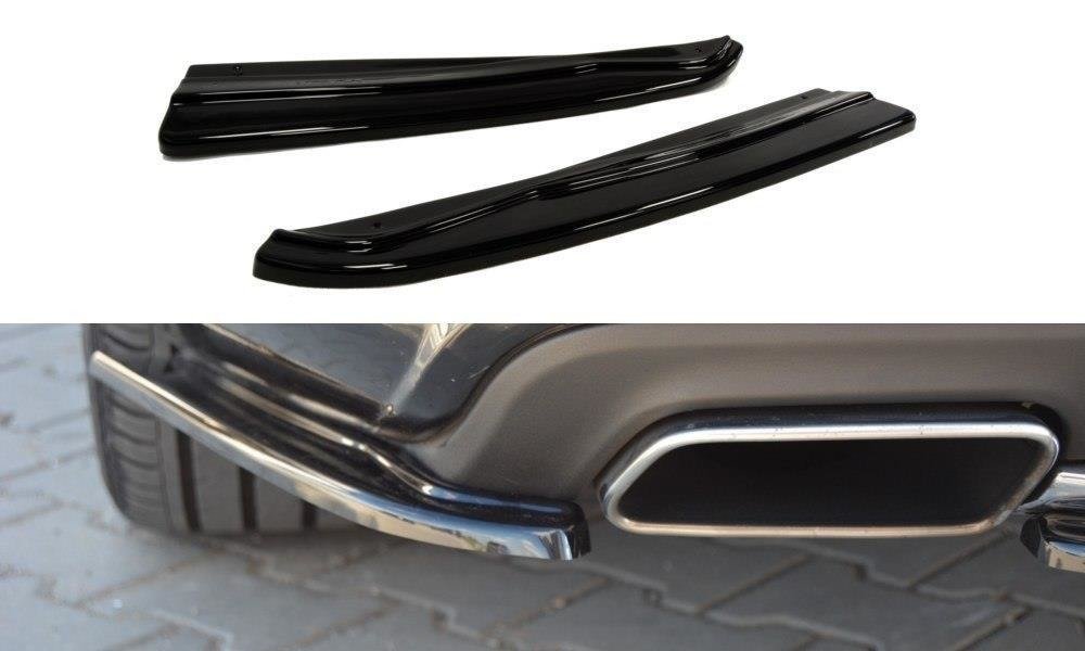 MAXTON DESIGN REAR SIDE SPLITTERS MERCEDES CLS C218 AMG LINE