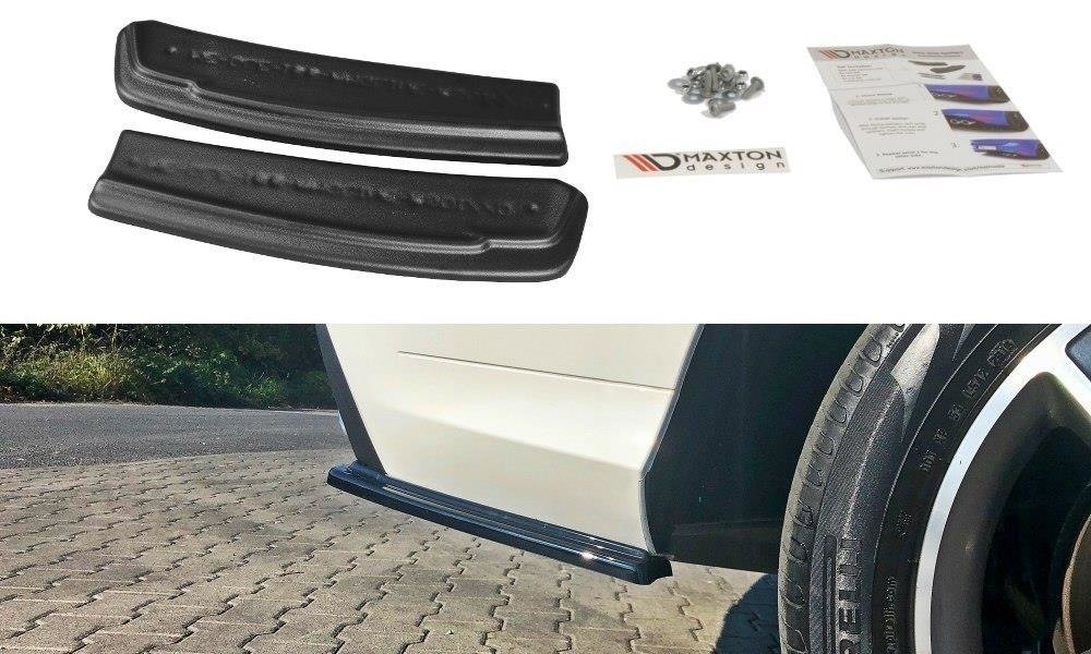 MAXTON DESIGN REAR SIDE SPLITTERS MERCEDES GLE W166 AMG-LINE