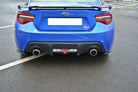 MAXTON DESIGN REAR SIDE SPLITTERS V.1 SUBARU BRZ FACELIFT