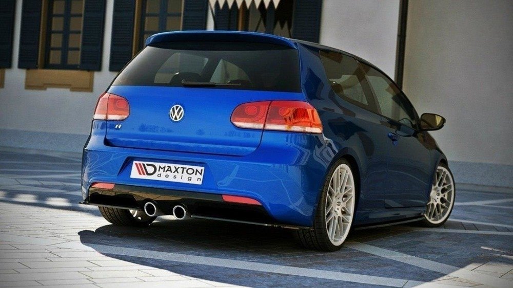 MAXTON DESIGN REAR SIDE SPLITTERS VW GOLF VI R