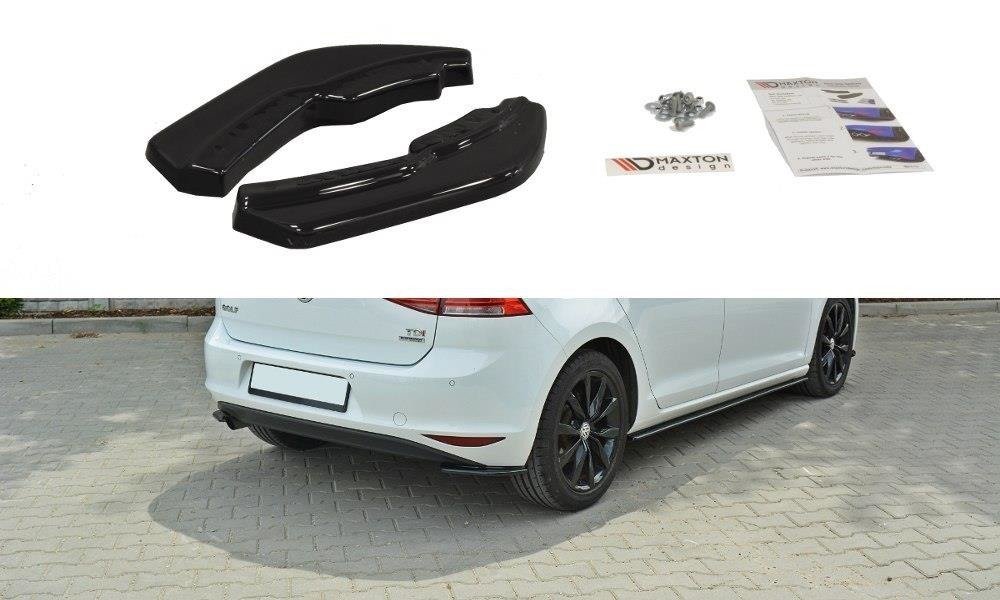 MAXTON DESIGN REAR SIDE SPLITTERS VW GOLF MK7 STANDARD