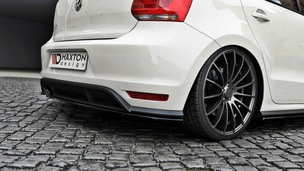 MAXTON DESIGN REAR SPLITTER VW POLO MK5 GTI FACELIFT