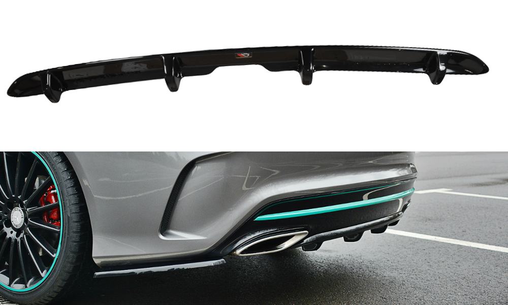 MAXTON DESIGN REAR VALANCE MERCEDES-BENZ CLA C117 AMG-LINE FACELIFT