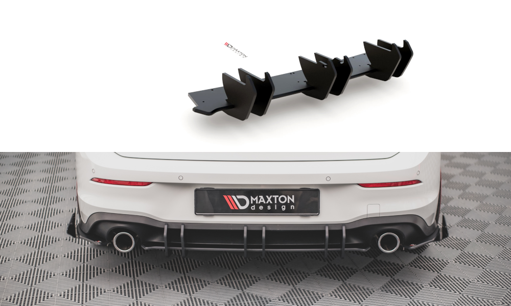 MAXTON DESIGN RACING DURABILITY REAR DIFFUSER V.2 VOLKSWAGEN GOLF 8 GTI