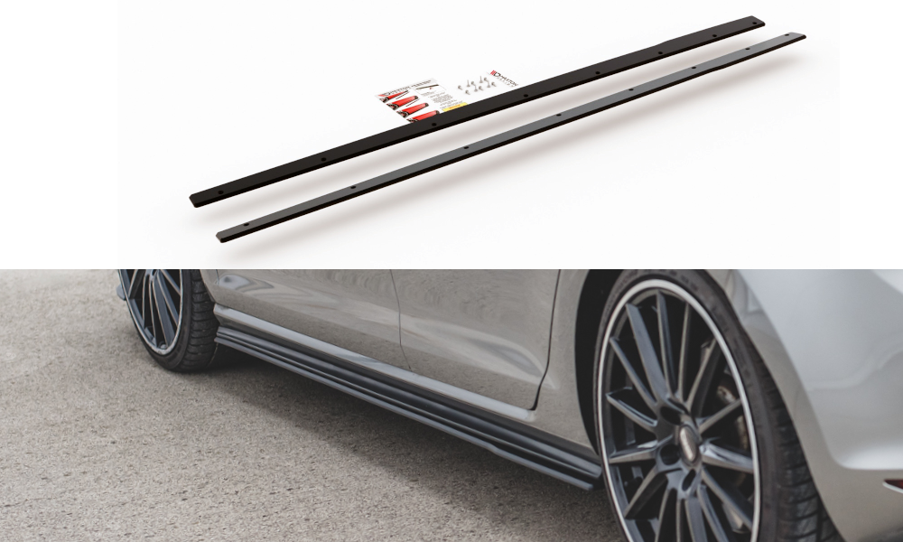 MAXTON DESIGN RACING DURABILITY SIDE SKIRTS DIFFUSERS VW GOLF 7 GTI