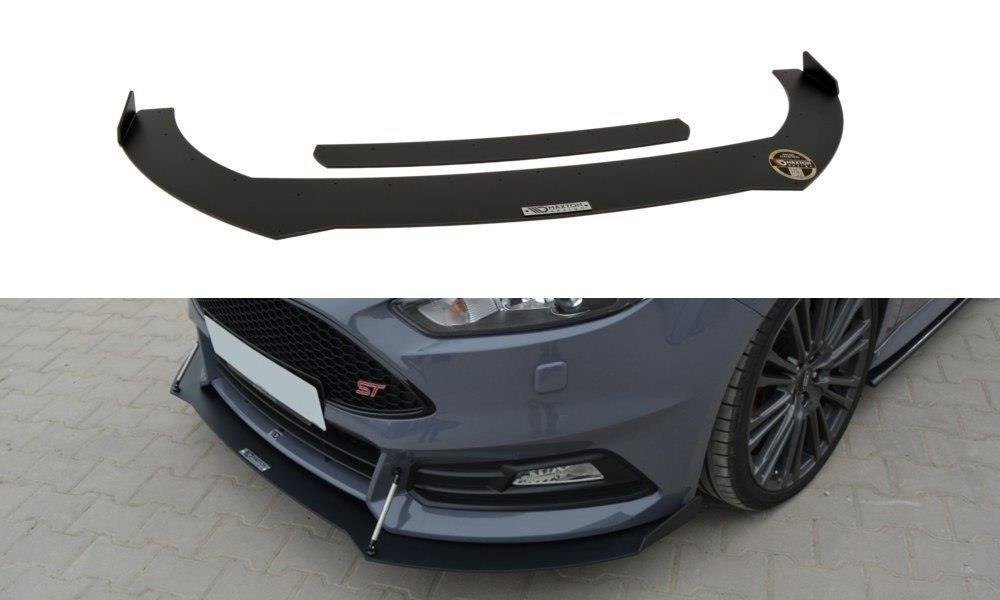 MAXTON DESIGN RACING FRONT SPLITTER V.2 FORD FOCUS ST MK3 FL