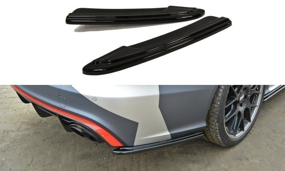 MAXTON DESIGN REAR SIDE SPLITTERS AUDI RS6 C7 / C7 FL