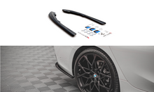 Load image into Gallery viewer, MAXTON DESIGN REAR SIDE SPLITTERS BMW 3 G20 / G21