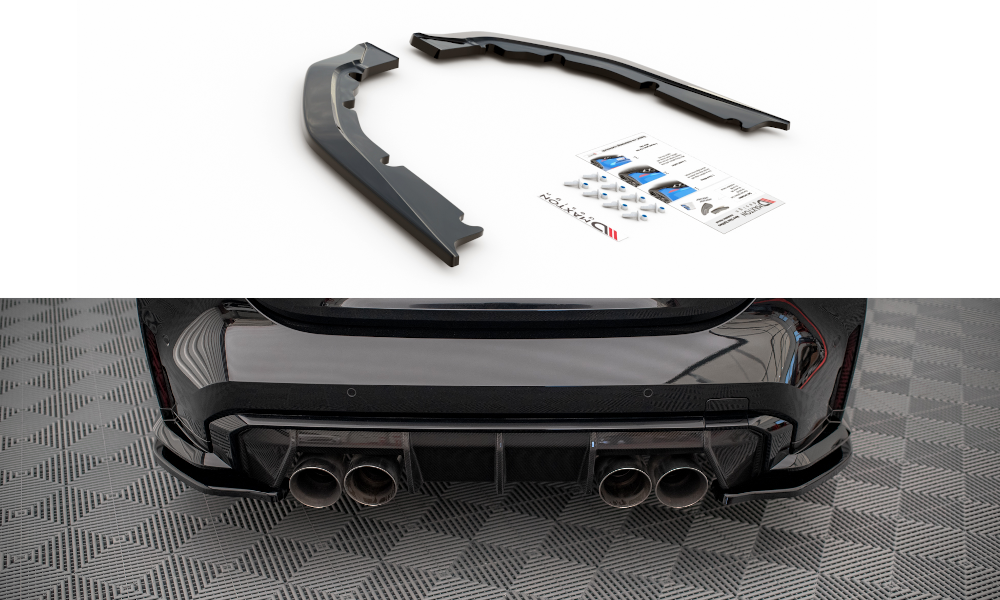 MAXTON DESIGN REAR SIDE SPLITTERS BMW M4 G82