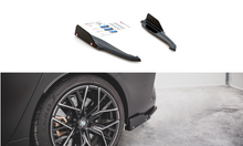 Load image into Gallery viewer, MAXTON DESIGN REAR SIDE SPLITTERS + FLAPS V.1 BMW M8 GRAN COUPE F93