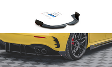 Load image into Gallery viewer, MAXTON DESIGN REAR SIDE SPLITTERS + FLAPS V.2 MERCEDES-AMG A45 S