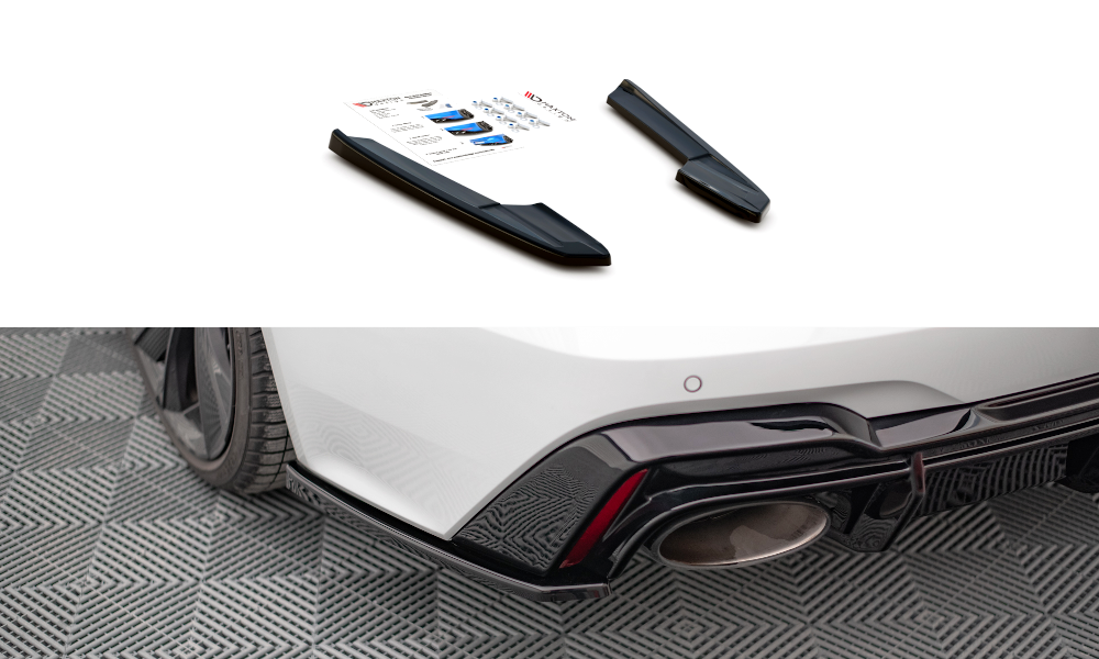 MAXTON DESIGN REAR SIDE SPLITTERS V.2 AUDI RS6 C8 / RS7 C8 (set for Maxton Valance)