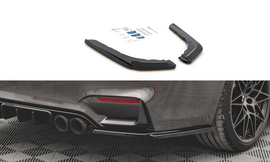 MAXTON DESIGN REAR SIDE SPLITTERS V.2 BMW M4 F82