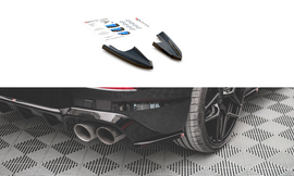 MAXTON DESIGN REAR SIDE SPLITTERS V.3 FOR VOLKSWAGEN GOLF R MK8 (SET FOR MAXTON VALANCE V1)