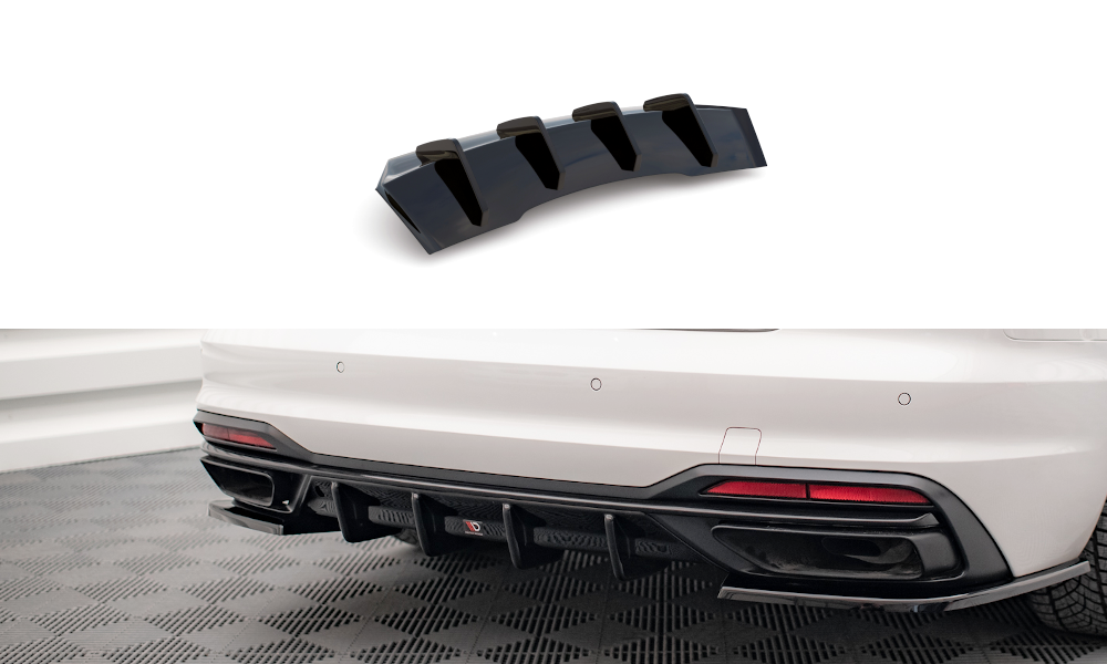 MAXTON DESIGN REAR VALANCE AUDI A4 B9 FACELIFT