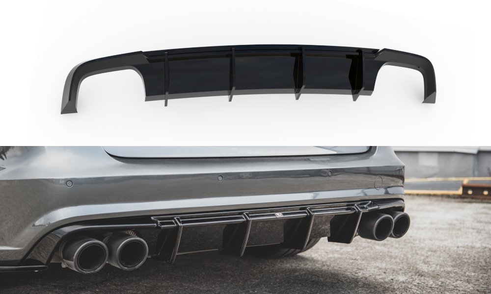 MAXTON DESIGN REAR VALANCE AUDI S6 / A6 S-LINE C7 FACELIFT