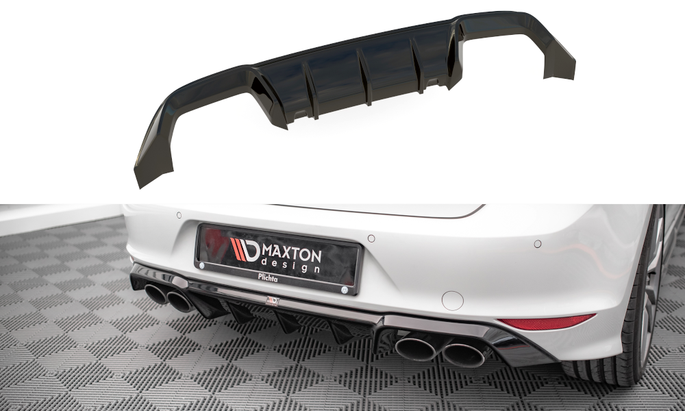 MAXTON DESIGN REAR VALANCE VOLKSWAGEN GOLF R MK7