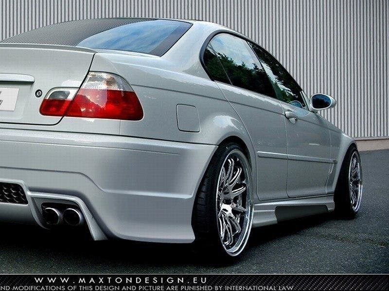 MAXTON DESIGN SIDE SKIRTS BMW 3 E46 - 4 DOOR SALOON < GENERATION V >