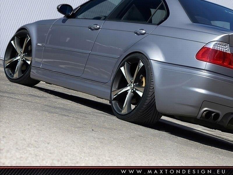 MAXTON DESIGN SIDE SKIRTS BMW 3 E46 - 4 DOOR SALOON < M3 LOOK >