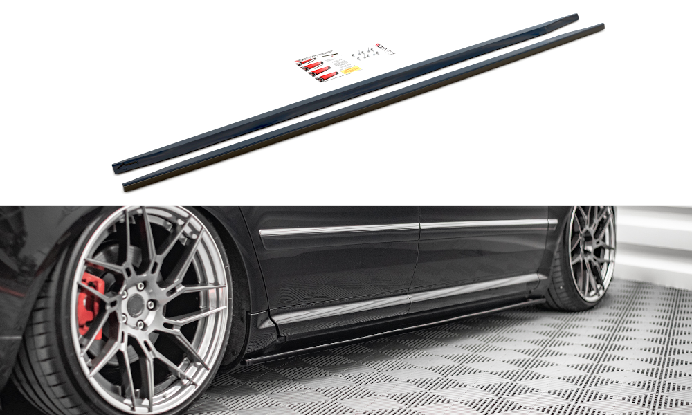 MAXTON DESIGN SIDE SKIRTS DIFFUSERS AUDI S8 D3