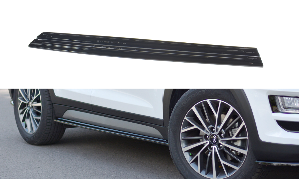 MAXTON DESIGN SIDE SKIRTS DIFFUSERS HYUNDAI TUCSON MK3 FACELIFT